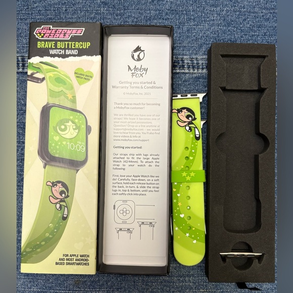 Powerpuff Girls Brave Buttercup Apple Smartwatch Band - Picture 6 of 9